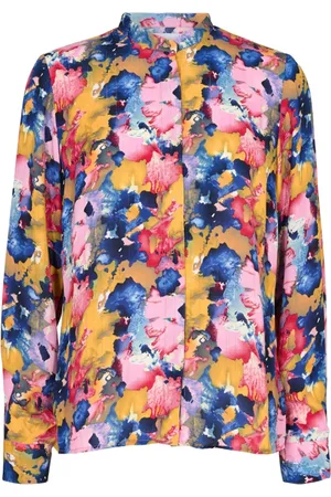 Liberté Bluser & Skjorter, Dame, Lilla, L, Polyester, Skjorte