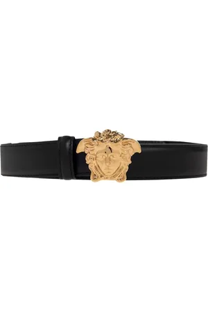 VERSACE Tilbehør, Dame, Sort, 70 CM, Læder, Læderbælte