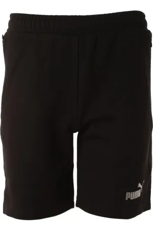 PUMA Shorts, Herre, Sort, XL, Bomuld, TeamFINAL Sorte Afslappede Shorts til Mænd