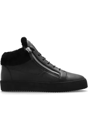 Giuseppe Zanotti Sko, Herre, Sort, 36 EU, Læder, Kriss Sneakers