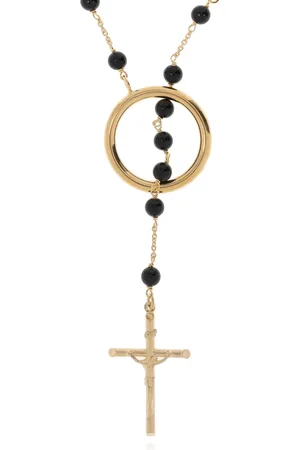Dolce & Gabbana Tilbehør, Herre, Gul, ONE SIZE, Uld, Halskæde