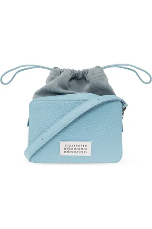 Maison Margiela Taske, Dame, Blå, ONE SIZE, Uld, 5AC Small Skuldertaske