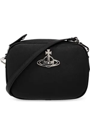 Vivienne Westwood Taske, Dame, Sort, ONE SIZE, Uld, ‘Anna’ Skuldertaske