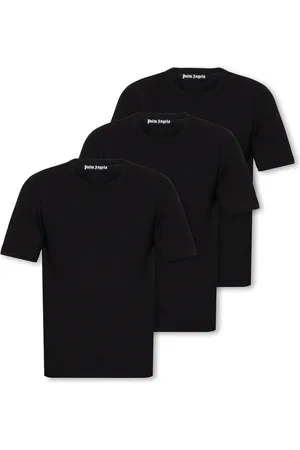 Palm Angels Top, Herre, Sort, 2XL, Bomuld, Bomuld T-shirt tre-pakke
