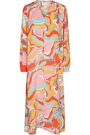 Liberté Kjole, Dame, Lyserød, S, Polyester, Maxi dag kjole