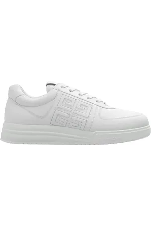 Givenchy Sko, Herre, Hvid, 43 1/2 EU, Uld, Sneakers med Logo