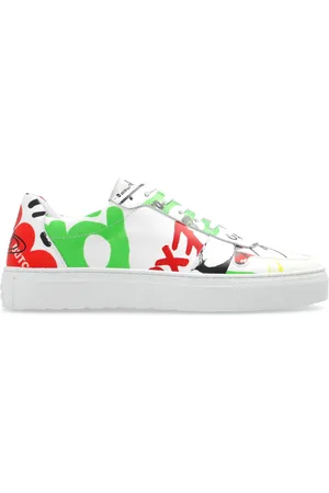 Vivienne Westwood Sko, Dame, Hvid, 40 EU, Læder, ‘Classic Trainer’ sneakers