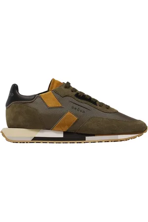 Ghoud Sko, Herre, Grøn, 44 EU, Grøn Ruskind Sneakers 2023