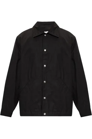 Jil Sander Skjorte, Herre, Sort, XL, Bomuld, Bomuldsskjorte