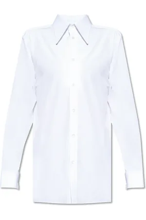 Maison Margiela Skjorte, Herre, Hvid, XS, Bomuld, Bomuldsskjorte