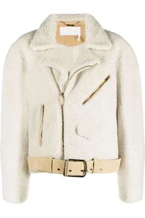 Chloé Jakke, Dame, , M, Faux Fur, Faux Fur Shearling Jakke