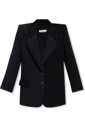 The Mannei Jakke, Dame, Sort, S, Uld, Caen blazer med indsats