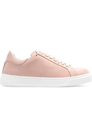 Lanvin Sko, Dame, Lyserød, 36 EU, Læder, Sneakers med Logo