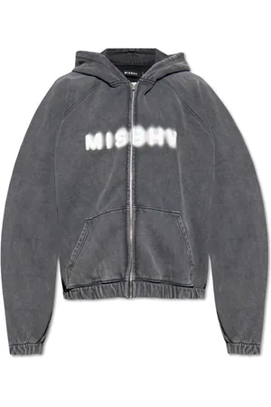 MISBHV Sweathshirts & Hoodies, Herre, Grå, S, Bomuld, Hoodie with logo