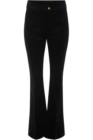 Heartmade Bukser, Dame, Sort, 2XS, Flare Fit Højtaljede Chinos