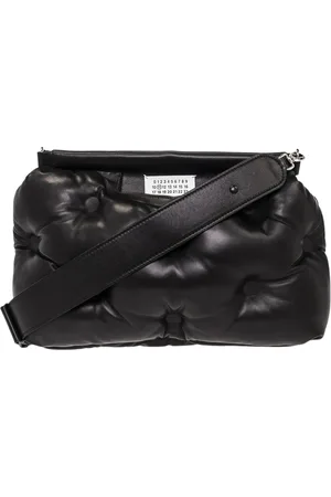 Maison Margiela Taske, Dame, Sort, ONE SIZE, Uld, Glam Slam Medium Skuldertaske