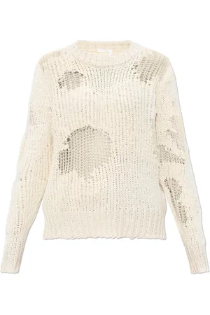 Chloé Strik, Dame, , XS, Uld, Sweater med karakteristisk strik