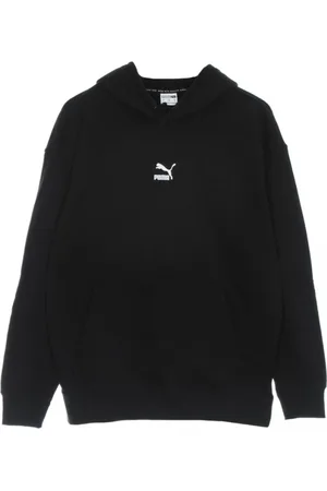 PUMA Sweathshirts & Hoodies, Herre, Sort, M, Klassisk hættetrøje