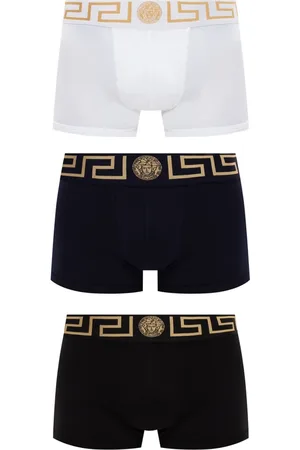 VERSACE Undertøj, Herre, Sort, 2XL, Bomuld, Boxershorts 3-pakke