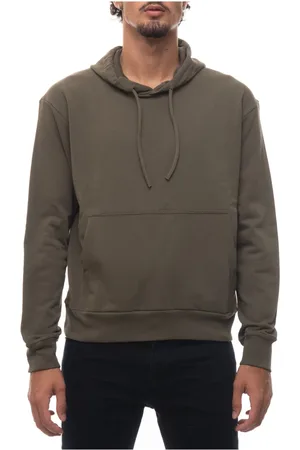 Hogan Sweathshirts & Hoodies, Herre, Grøn, 2XL, Bomuld, Sort bomuldshættetrøje