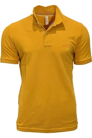 BOB der Bär Top, Herre, , 2XL, Uld, Kortærmet Zucca Print Polo