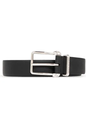 Alexander McQueen Tilbehør, Herre, Sort, 105 CM, Læder, Læderbælte