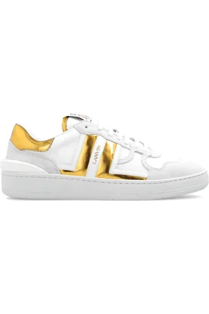Lanvin Sko, Dame, Hvid, 38 EU, Uld, Clay Sneakers
