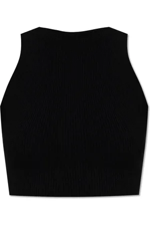 AERON Bluser & Skjorter, Dame, Sort, XS, Top med dekorativt udsnit