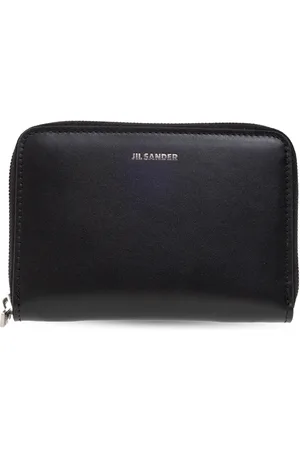 Jil Sander Tilbehør, Herre, Sort, ONE SIZE, Læder, Læderpung