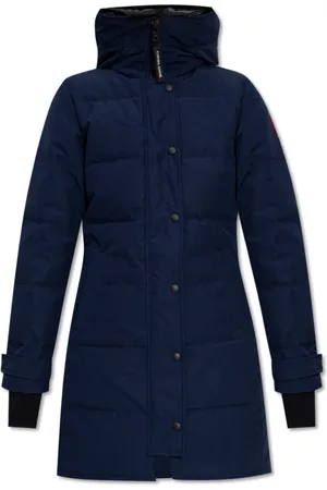 Canada Goose Frakke, Dame, Blå, XS, Uld, Shelburne dunparka