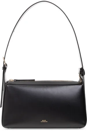 A.P.C. Taske, Dame, Sort, ONE SIZE, Uld, ’Virginie Baguette’ skuldertaske