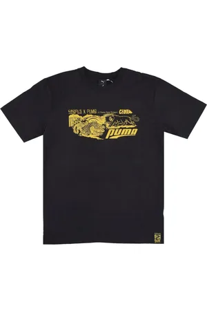 PUMA Top, Herre, Sort, M, Uld, Herre Grafisk Tee x Staple T-Shirt