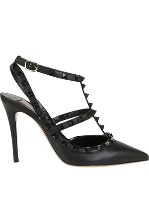 VALENTINO GARAVANI Sko, Dame, Sort, 36 1/2 EU, Rockstud Décolleté Hæle