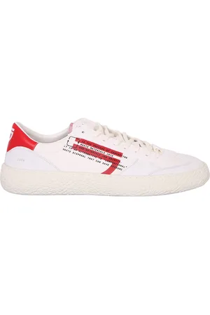 Puraai Sko, Herre, Hvid, 39 EU, Hvide Cherry Lav-Top Sneakers