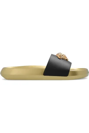 VERSACE Sko, Dame, Sort, 38 EU, Uld, Slides fra 