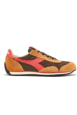 Diadora Sko, Herre, Brun, 40 EU, Læder, Heritage Equipe Italia Brun Chestnut Sneaker