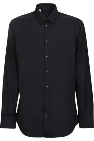 Dolce & Gabbana Skjorte, Herre, Sort, XL, Bomuld, Sort Ss23 Herre T-shirt - Tidløst Design
