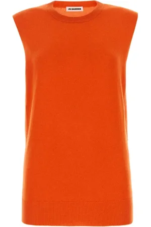 Jil Sander Top, Dame, , S, Cashmere, Luksuriøs Cashmere Ærmeløs Vest