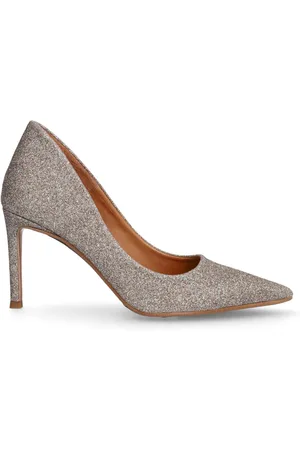 Billi Bi Sko, Dame, Grå, 40 EU, Glitter Spidse Tå Stiletter