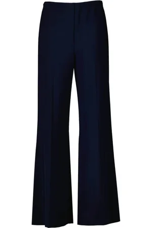 Joseph Ribkoff Bukser, Dame, Blå, 2XL, Uld, Stilfulde Slim-fit Bukser