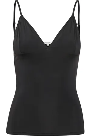 Gestuz Top, Dame, Sort, M, Uld, Elegant Ærmeløs Top