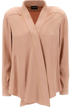 Giorgio Armani Bluser & Skjorter, Dame, Brun, 2XS, Top Skjorter