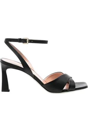Pollini Sko, Dame, Sort, 36 EU, Elegante højhælede sandaler