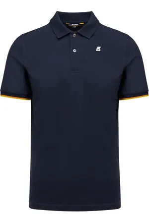 K-Way Top, Herre, Blå, 3XL, Bomuld, Vincent Polo Shirt