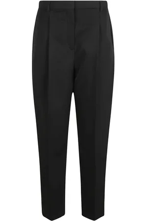 Tory Burch Bukser, Dame, Sort, S, Uld, Uld Twill Skræddersyede Bukser