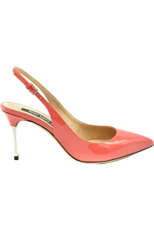 Sergio Rossi Sko, Dame, Rød, 36 1/2 EU, Lavskårne Pumps