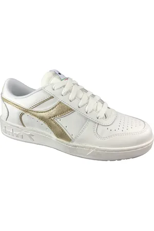 Diadora Sko, Dame, Hvid, 42 EU, Uld, Magic Basket Low Kvinders Sneakers
