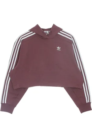 adidas Sweathshirts & Hoodies, Dame, Brun, L, Crimson Hættetrøje