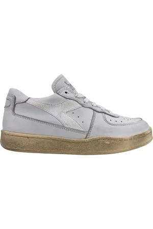 Diadora Sko, Dame, Hvid, 38 1/2 EU, Uld, Hvide Heritage Sneakers