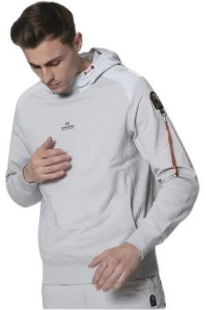 Parajumpers Sweathshirts & Hoodies, Herre, Grå, 2XL, Uld, Klassisk Hættetrøje
